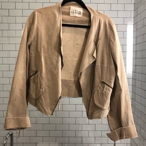 Illia Suede Moto Jacket (EUC)